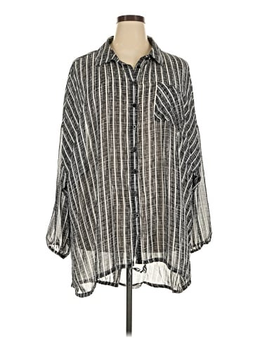 Torrid 3/4 Sleeve Blouse (view 1)