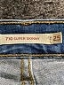 Levi's Solid Blue Jeans Size 25 waist - photo 7