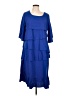 Unbranded Blue Casual Dress Size L - photo 1