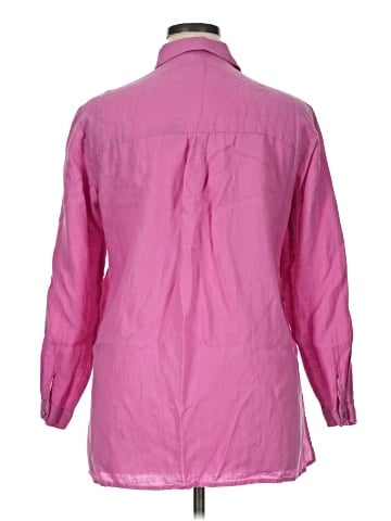 Eileen Fisher 3/4 Sleeve Button-Down Shirt (view 2)