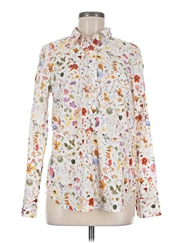 Liberty Art Fabrics for J.Crew Long Sleeve Blouse (view 1)