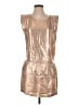 Maje Metallic Gold Cocktail Dress Size EU (FR) 36 / US 4 - photo 1