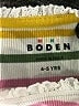 Mini Boden Ivory Long Sleeve Top Size 4 - 5 - photo 3