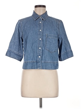 Veronica Beard 3/4 Sleeve Button Down Shirt
