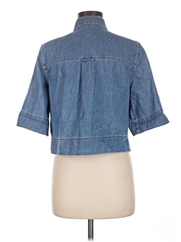 Veronica Beard 3/4 Sleeve Button-Down Shirt (view 2)