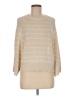 Max Studio Stripes Tan Pullover Sweater Size M - photo 1