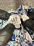 Gap 100% Cotton Floral Blue Skort Size 10 - photo 3