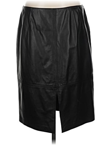 Carlisle Leather Skirt (view 1)