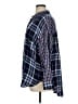 Gloria Vanderbilt Plaid Blue Long Sleeve Button-Down Shirt Size XL - photo 5