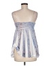 Mudd 100% Polyester Blue Tank Top Size L - photo 2