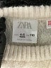 Zara Baby 100% Cotton Stripes Ivory Pullover Sweater Size 4 - 5 - photo 3