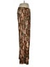 Sézane Print Gold Casual Pants Size 46 - photo 4