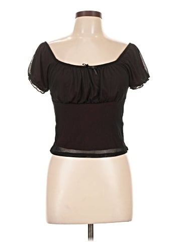 Social Collision Short Sleeve Top (view 1)