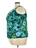 Kasper Teal Sleeveless Blouse Size 2X - photo 5