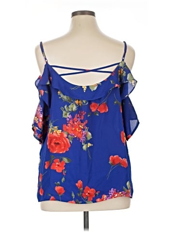 Skies Are Blue Sleeveless Blouse (view 2)