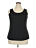 Roz & Ali Black Tank Top Size 2X - photo 1