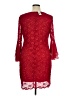 Connected Apparel Red Cocktail Dress Size 14 (petite) - photo 2
