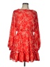 Flying Tomato 100% Polyester Red Cocktail Dress Size L - photo 1