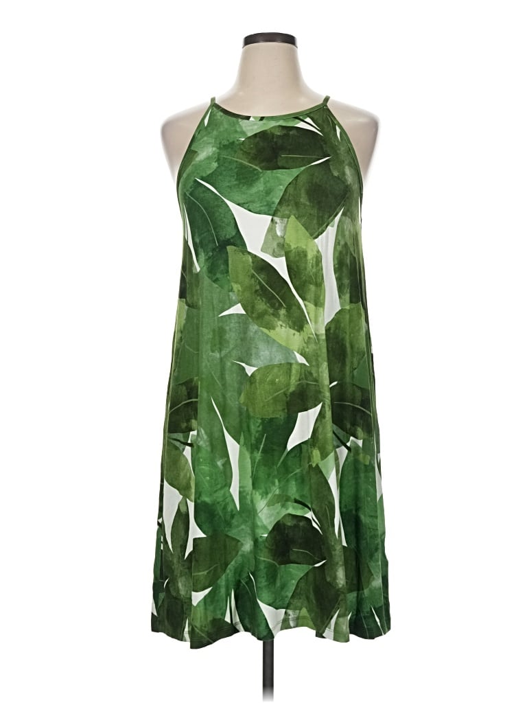 Pre-owned M&s Casual Dress In Green