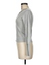 Alice + Olivia Solid Silver Silk Pullover Sweater Size M - photo 5