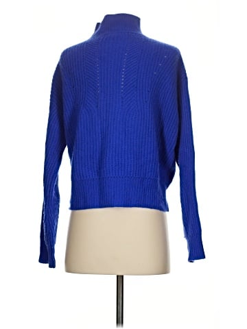 Aqua Cashmere Pullover Sweater (view 2)