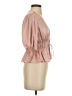WAYF Pink 3/4 Sleeve Blouse Size XS - photo 4
