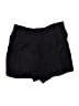 Lavender Brown Solid Black Shorts Size L - photo 1