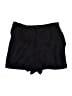 Lavender Brown Solid Black Shorts Size L - photo 2