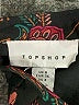 Topshop 100% Polyester Black 3/4 Sleeve Blouse Size 4 - photo 7