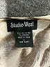 Studio West Animal Print Brown Casual Dress Size L - photo 7