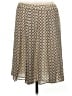 Tory Burch 100% Silk Brown Silk Skirt Size 8 - photo 2