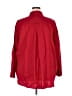 Old Navy 100% Cotton Red 3/4 Sleeve Button-Down Shirt Size 2X - photo 2