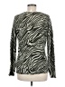 IKKS Animal Print Green Pullover Sweater Size M - photo 2