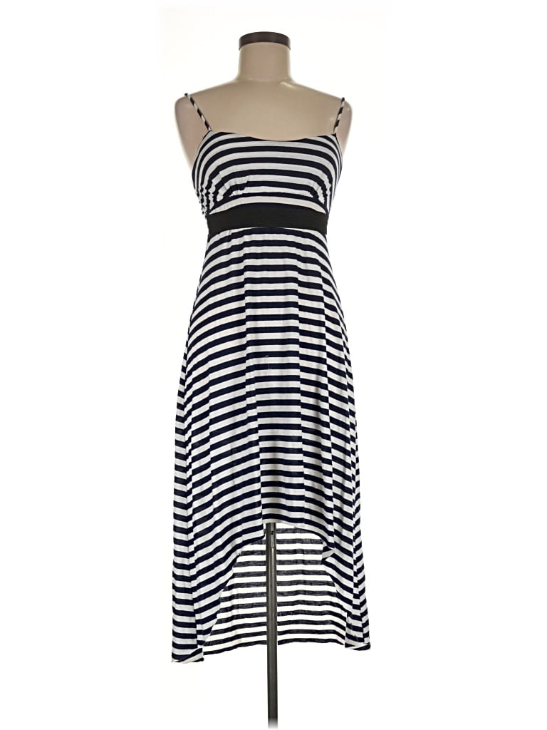 Pre-owned Green Envelope Casual Dress In Blue