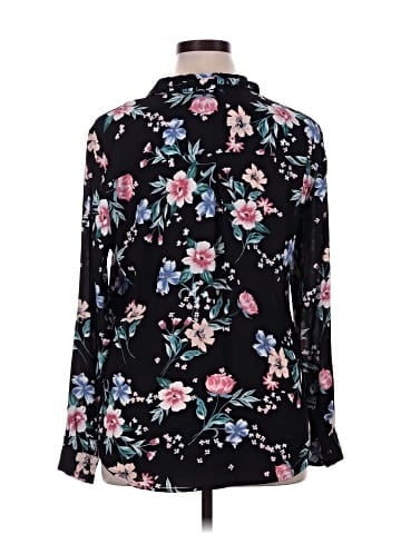 Candie's Long Sleeve Blouse (view 2)