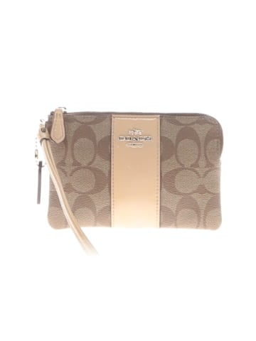 Coach Factory Leather Wristlet (view 1)