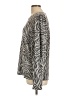 1.State Animal Print Gray Pullover Sweater Size L - photo 5