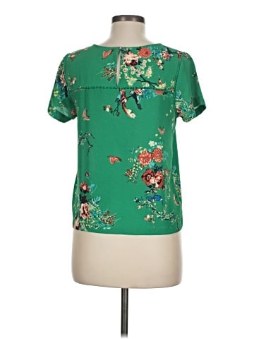 Lily White Short Sleeve Blouse (view 2)