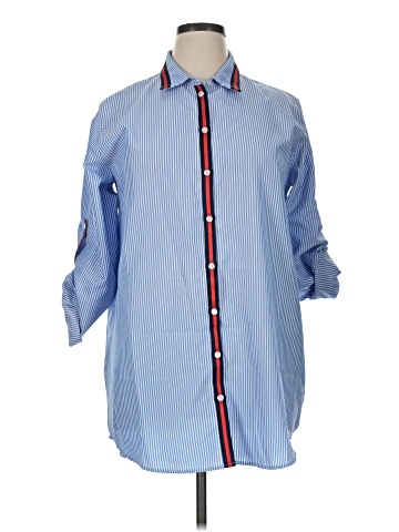 Love J 3/4 Sleeve Button-Down Shirt (view 1)