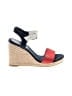 Tommy Hilfiger Red Wedges Size 9 - photo 1