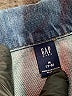 Gap Kids 100% Cotton Blue Denim Jacket Size 7 - 8 - photo 3