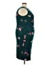 Eliza J Floral Green Cocktail Dress Size 20 - photo 4
