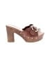 Mudd Brown Mule/Clog Size 8 - photo 1