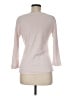 Three Dots Pink 3/4 Sleeve T-Shirt Size M - photo 2