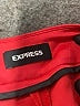 Express Solid Red Casual Pants Size 8 Petite - photo 4