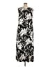 Connected Apparel Tropical Black Casual Dress Size 24 - photo 2