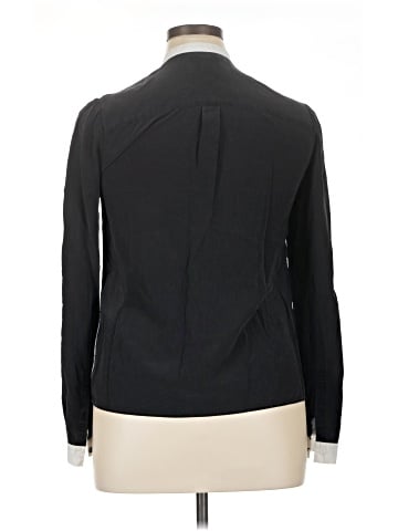Marchesa Voyage Long Sleeve Silk Top (view 2)