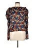 ASOS Design 100% Polyester Blue 3/4 Sleeve Blouse Size 12 - photo 1