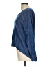 Bisou Bisou Blue Long Sleeve Top Size L - photo 5