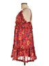 Flying Tomato 100% Polyester Paisley Red Cocktail Dress Size L - photo 5